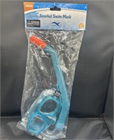 Junior Snorkel Swim Mask Set BLUE