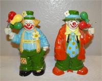Pair of Vintage Clowns