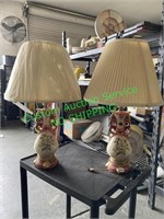 2 Lamps 28" Tall