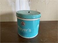 Player's Cigarette Tin