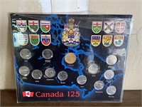 Canada 125 Coin Collection