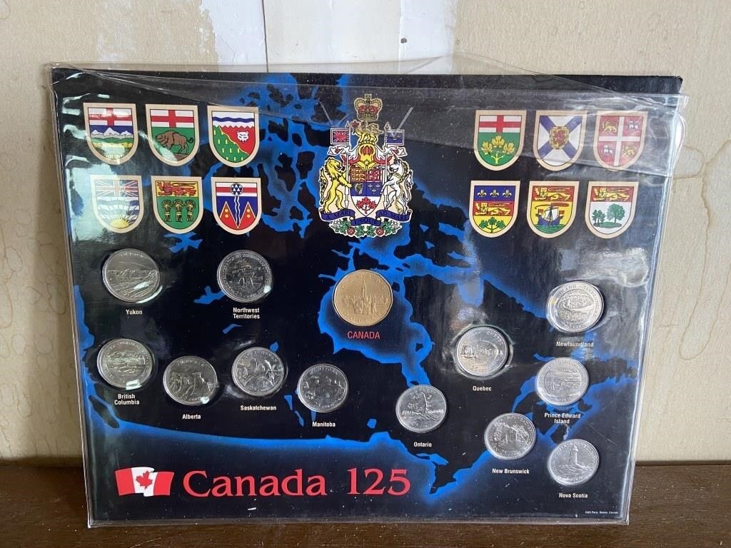 Canada 125 Coin Collection
