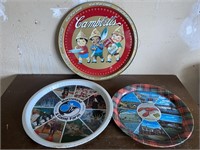 Campbells Soup Tray / 2 Assorted Trays