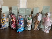 6 - Avon Porcelain Doll Collection
