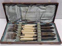 Vintage Fork & Butter Knife Set