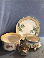 Vintage Dishware Lot Includes Floral Porcelain