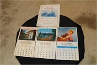 3 Local Advertising Calendars from B & W Market