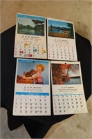 4 Local Advertising Calendars from B & W Market