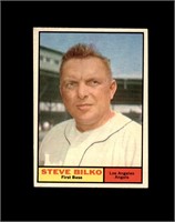 1961 Topps #184 Steve Bilko EX-MT to NRMT+