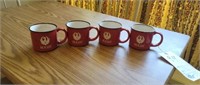 4 Ceramic Ruger Mugs