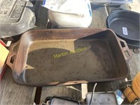 Cast Iron Roaster Pan