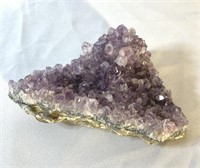 Amethyst quartz geode specimen, 5 1/2"