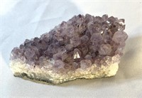 Amethyst quartz geode specimen, 4 1/2"