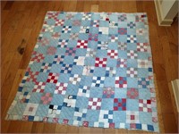 Antique 9 Square Quilt