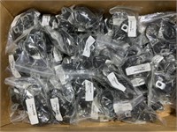 Box of Black Pipe Clamps