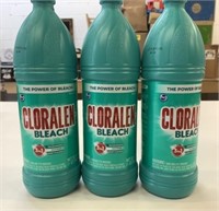 3x 1Qt Cloralen Bleach 3 in 1