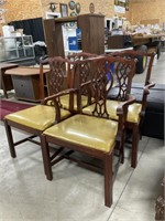 4 Matching Chairs PU ONLY