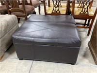 2 Leather Footstool Trunks PU ONLY