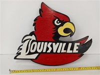 Louisville Cardinals Plywood Plaque