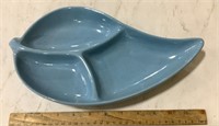 FranKoma-Lazy Bones blue leaf dish