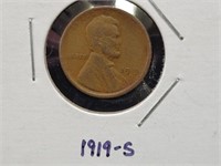 1919S WHEAT PENNY