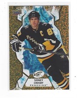 SIDNEY CROSBY 2021-22 UD ICE GOLD PARALLEL #47
