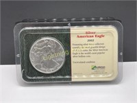 2002 AMERICAN SILVER EAGLE