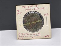 ANCIENT COIN "PHILIP I"