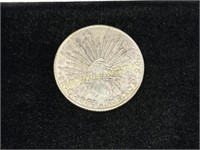 1885 MEXICO 8 REALES SILVER COIN