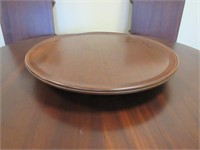 Walnut Lazy Susan 24" Dia.