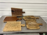 5 ASst Cutting Boards / Serving Boards - Some