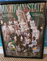 Michigan State Ball Team Poster