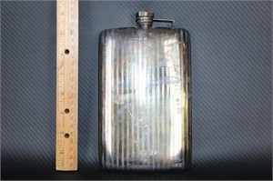 Silver Palted Flask