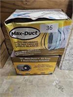 2-10” max duct 25’