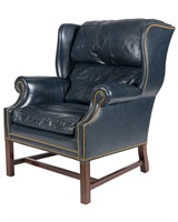 Hancock Moore Leather Chair - Signed