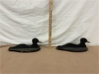 Vintage handmade duck decoys