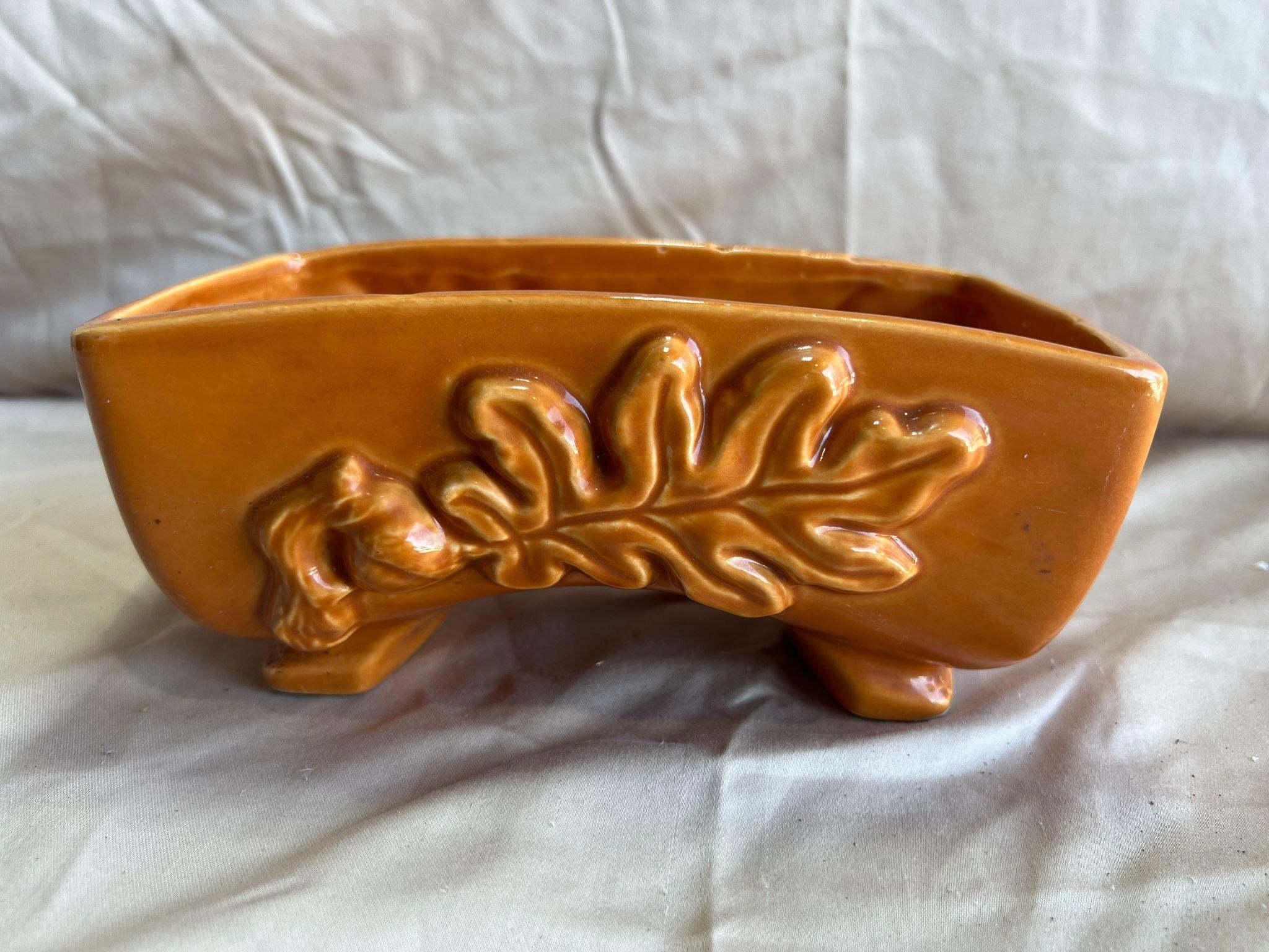 Ceramic Orange Bowl