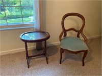 Table and chair