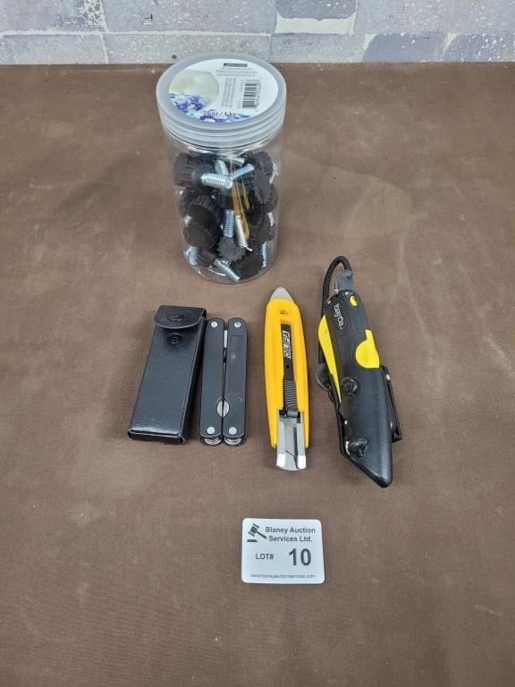 Knives, multie tool, and other bits