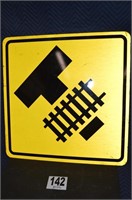 Railroad Crossing Sign (30" x 30")