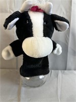 Black & White Cow Hand Puppet