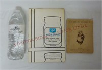 Vintage Ball & Antique Fleishmann's Yeast Books