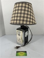 Route 66 Napkin Holder and Lamp