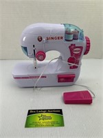 Plastic Pink Singer Sewing Machine