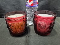 2 Flameless Candles