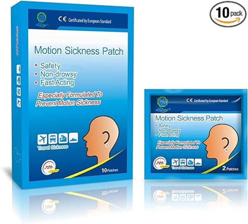 KONGDY 10 Count Motion Sickness Patches, Non