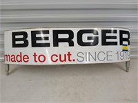 Berger sign 38x9
