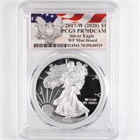 2017-W (2020) Proof Silver Eagle PCGS PR70 DCAM