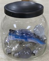 Canister Full of Light Bulbs