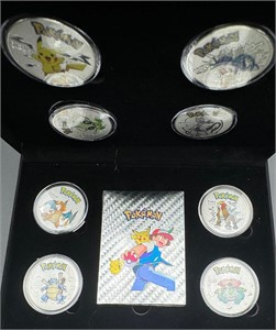 Pokemon Coins And Cards Collection